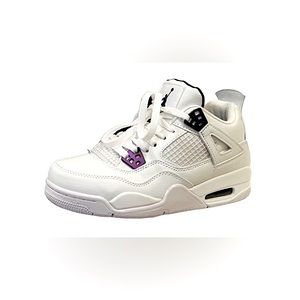 Air Jordans 4 Metallic Purple